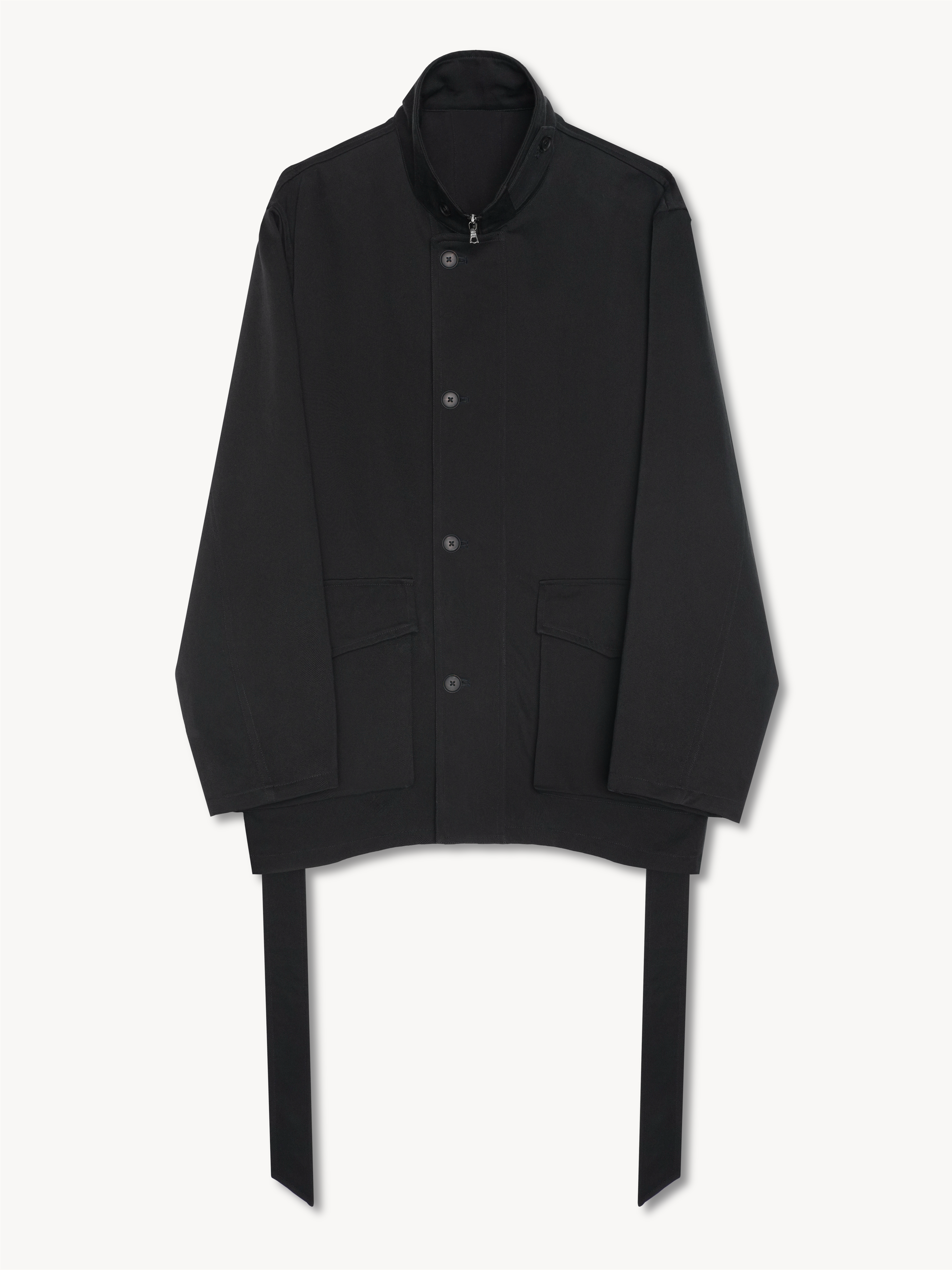 Grover Zip Blouson in Brushed Cotton – VUJA DÉ