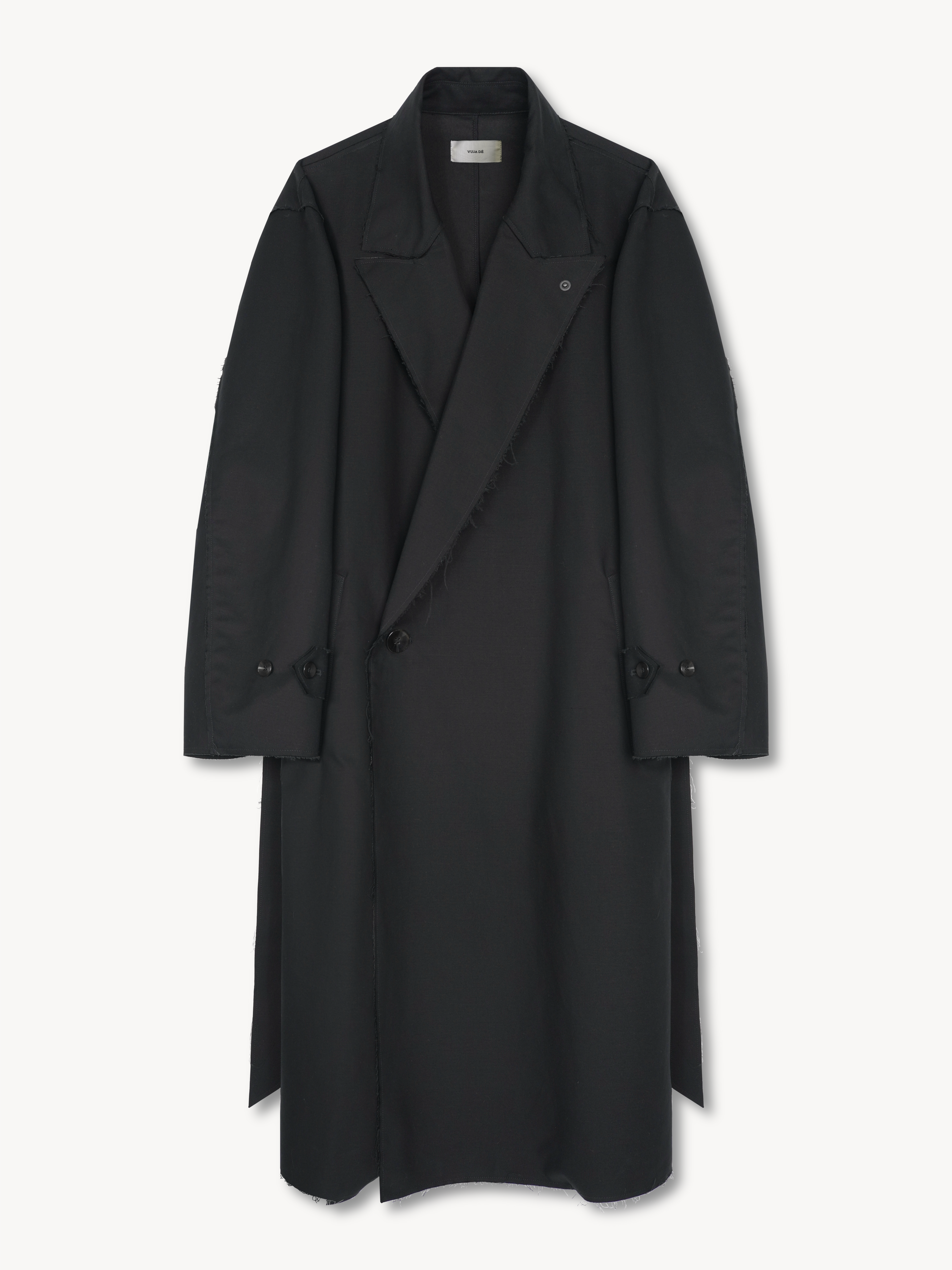 Adonis Wrap Coat in Brushed Cotton – VUJA DÉ