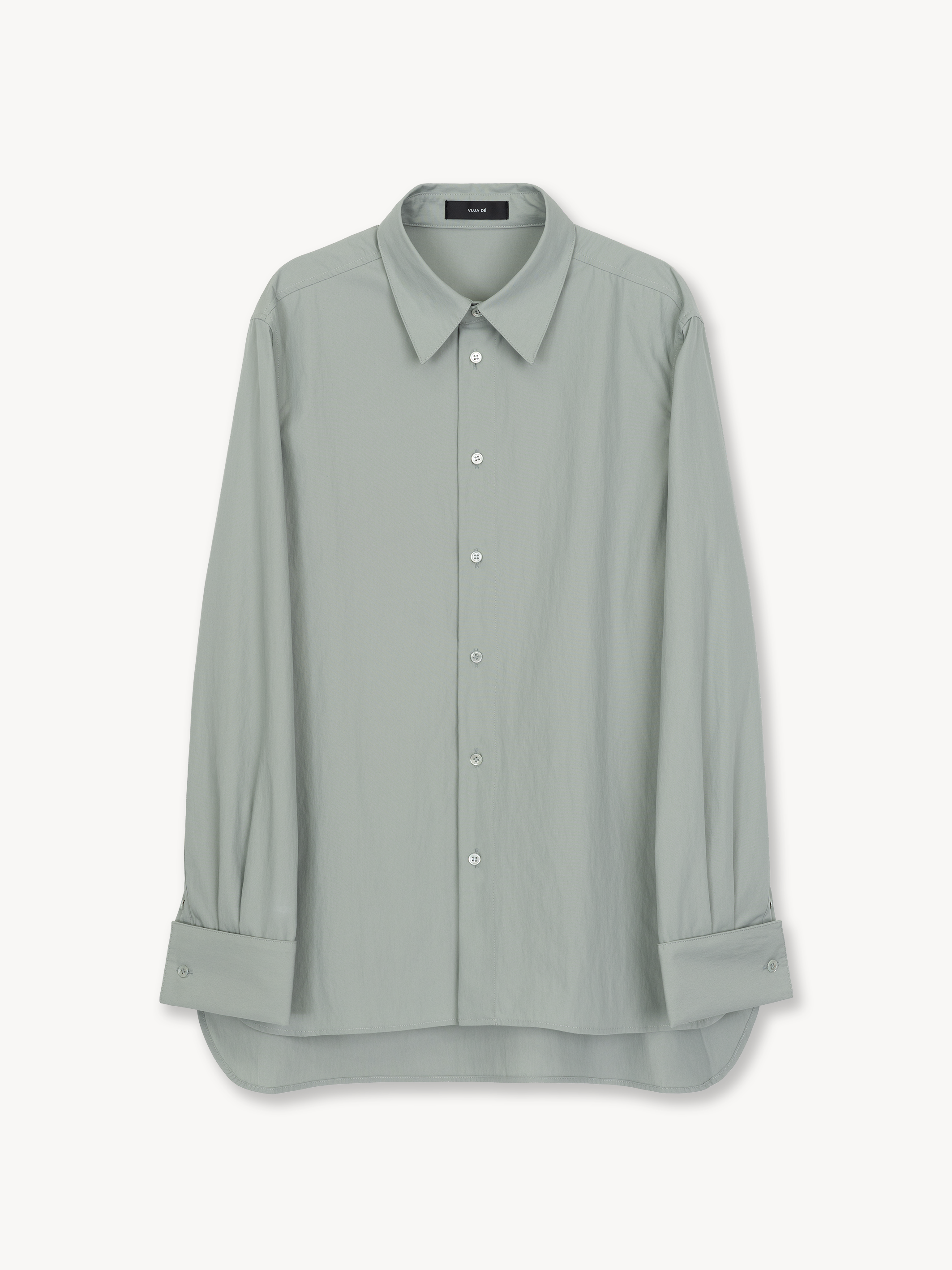 Double Cuff Shirt in Cotton/Nylon – VUJA DÉ