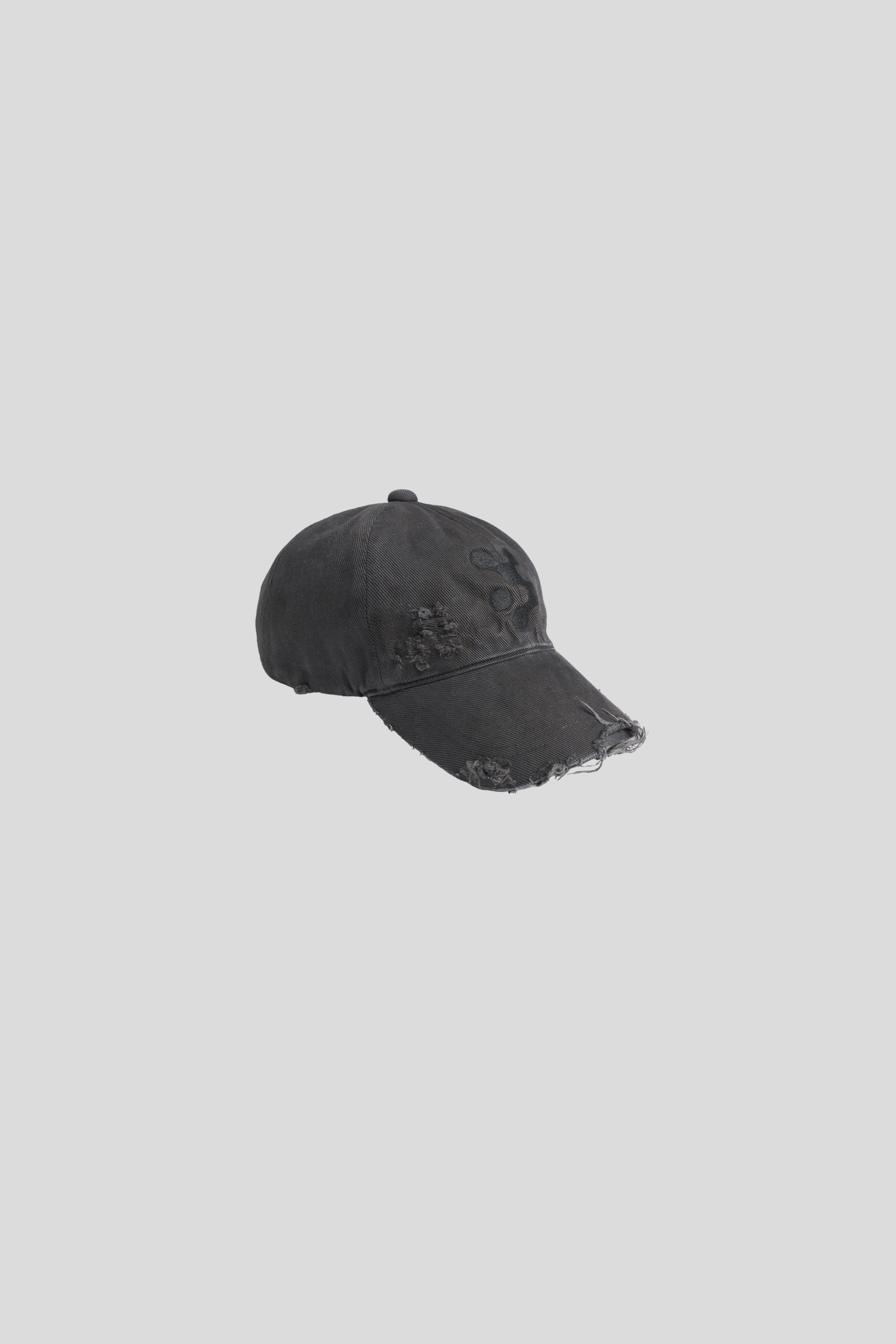 vujade Kai Destroyedキャップ KAI DESTROYED PL DENIM HAT IN MUDWASH BLACK – VUJA DÉ