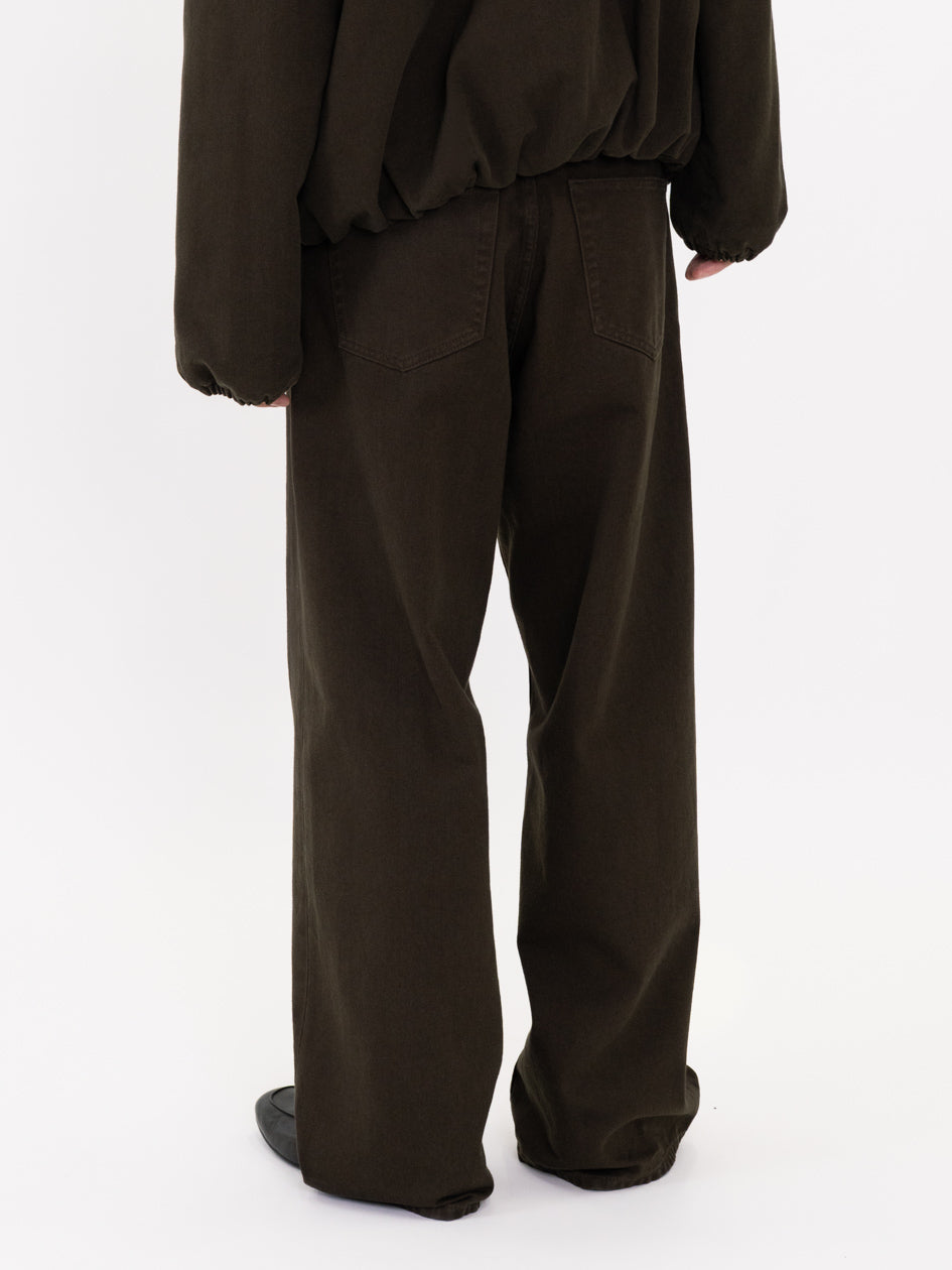 パンツ VUJADE STEVE GARMENT-DYED JEANS Steve Garment Dyed Jeans in Brushed Cotton – VUJA DÉ