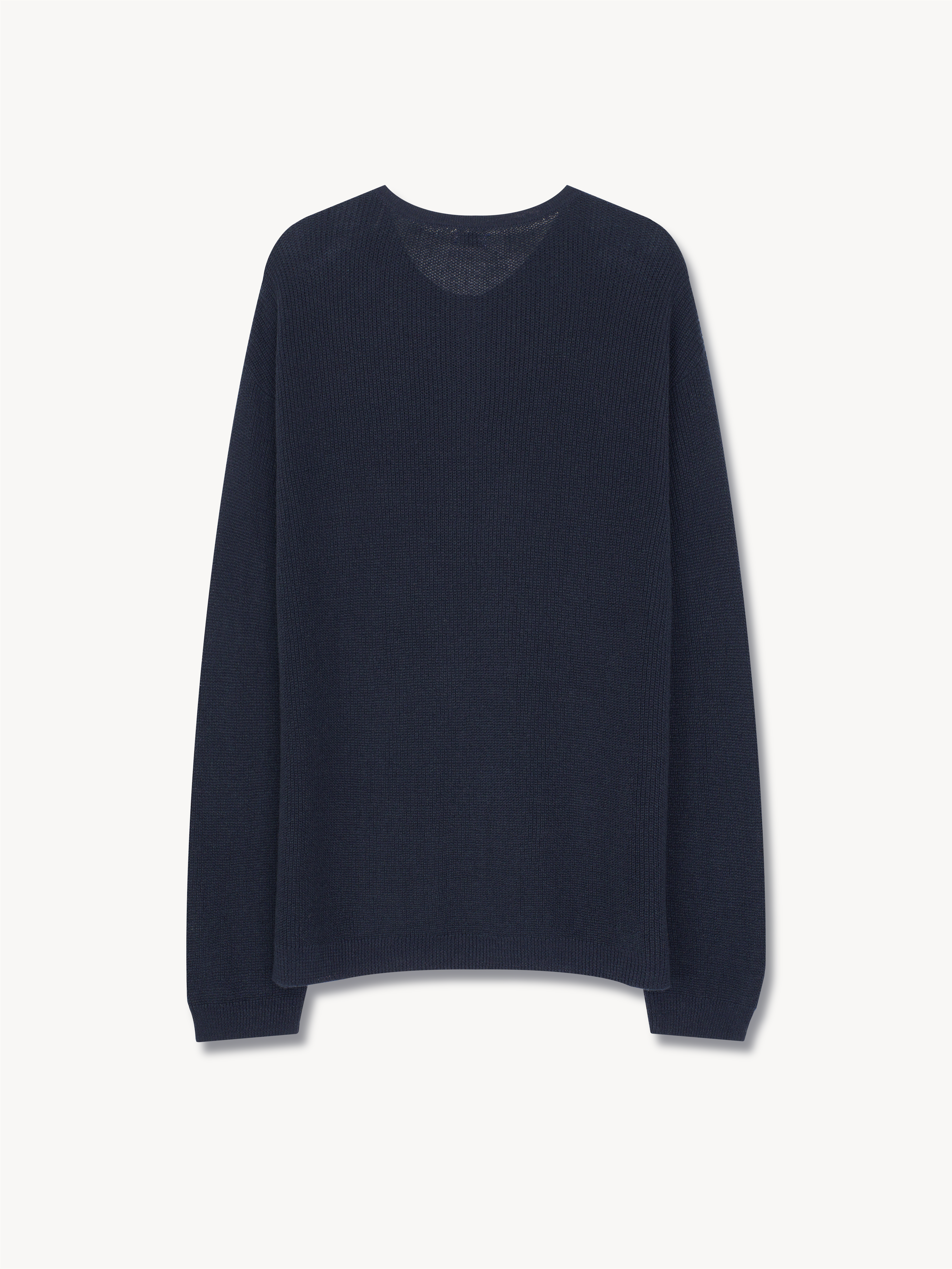 Midas Henley Knit Sweater in Silk & Linen – VUJA DÉ