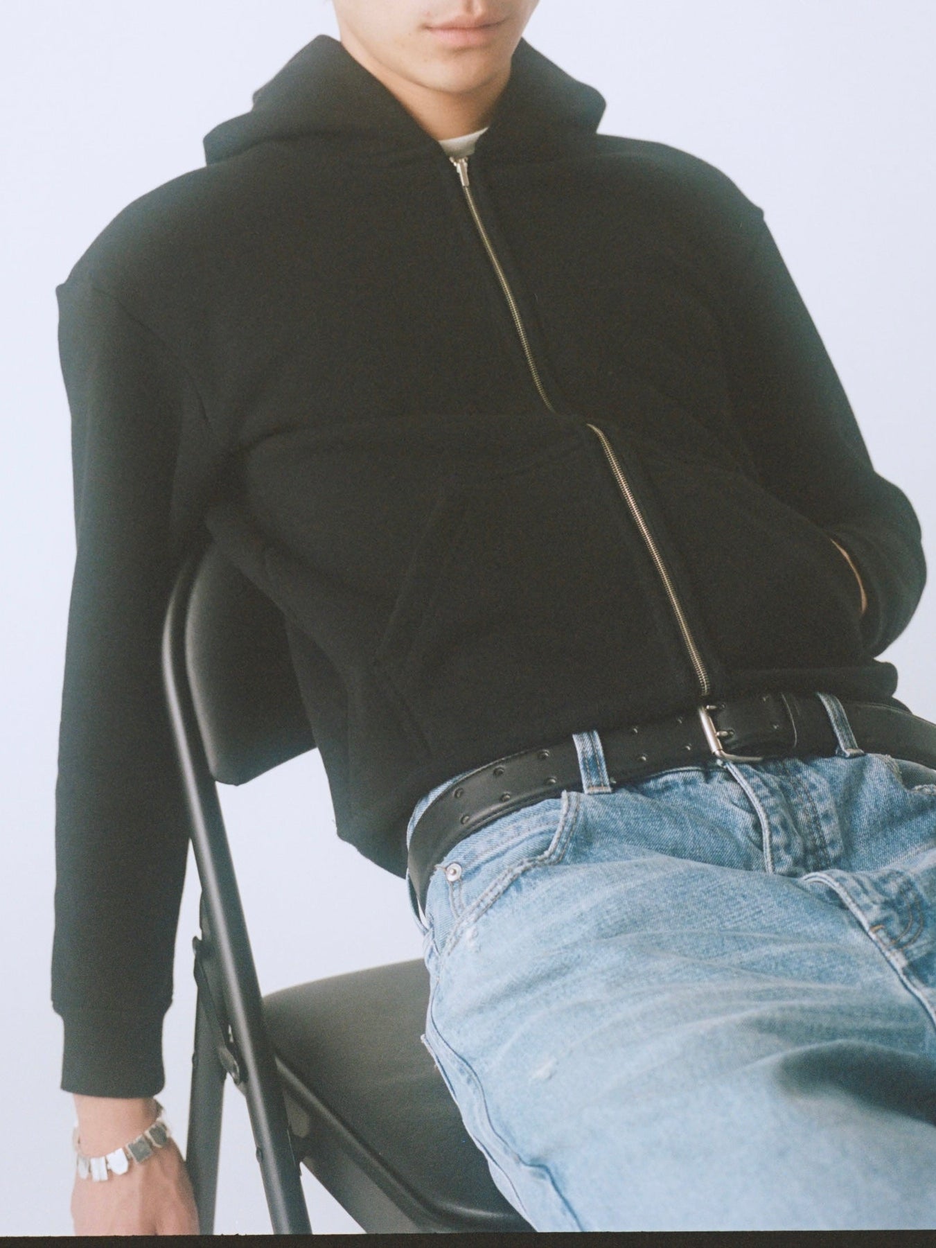 トップス vujade riley xxl hoodie RILEY “XXL” WETSUIT HOODIE IN STRETCH COTTON – VUJA DÉ