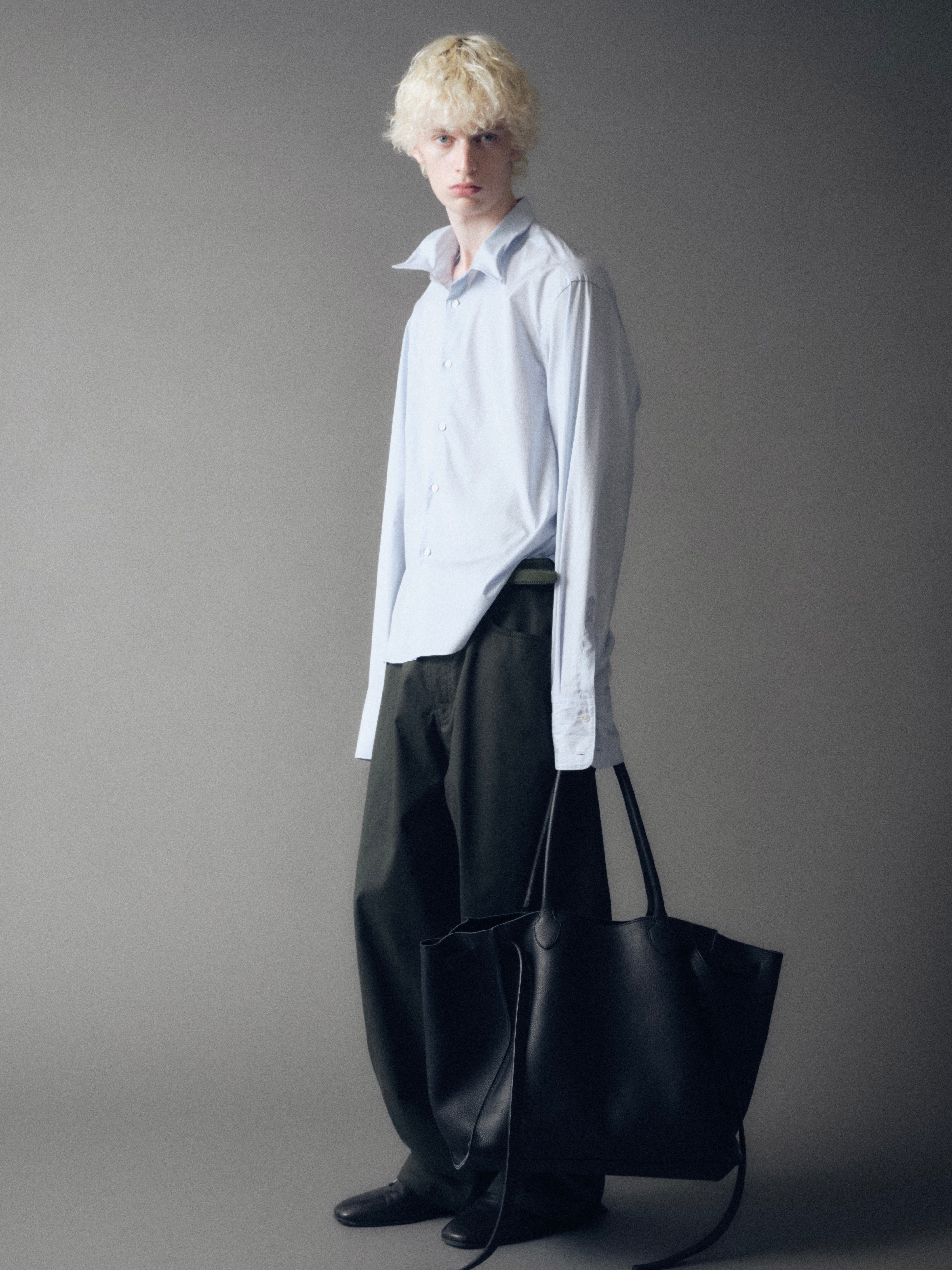 トップス 26SS VUJADE Finn Wired Double Cuff Shirt Finn Wired Double Cuff Shirt in Cotton Poplin – VUJA DÉ
