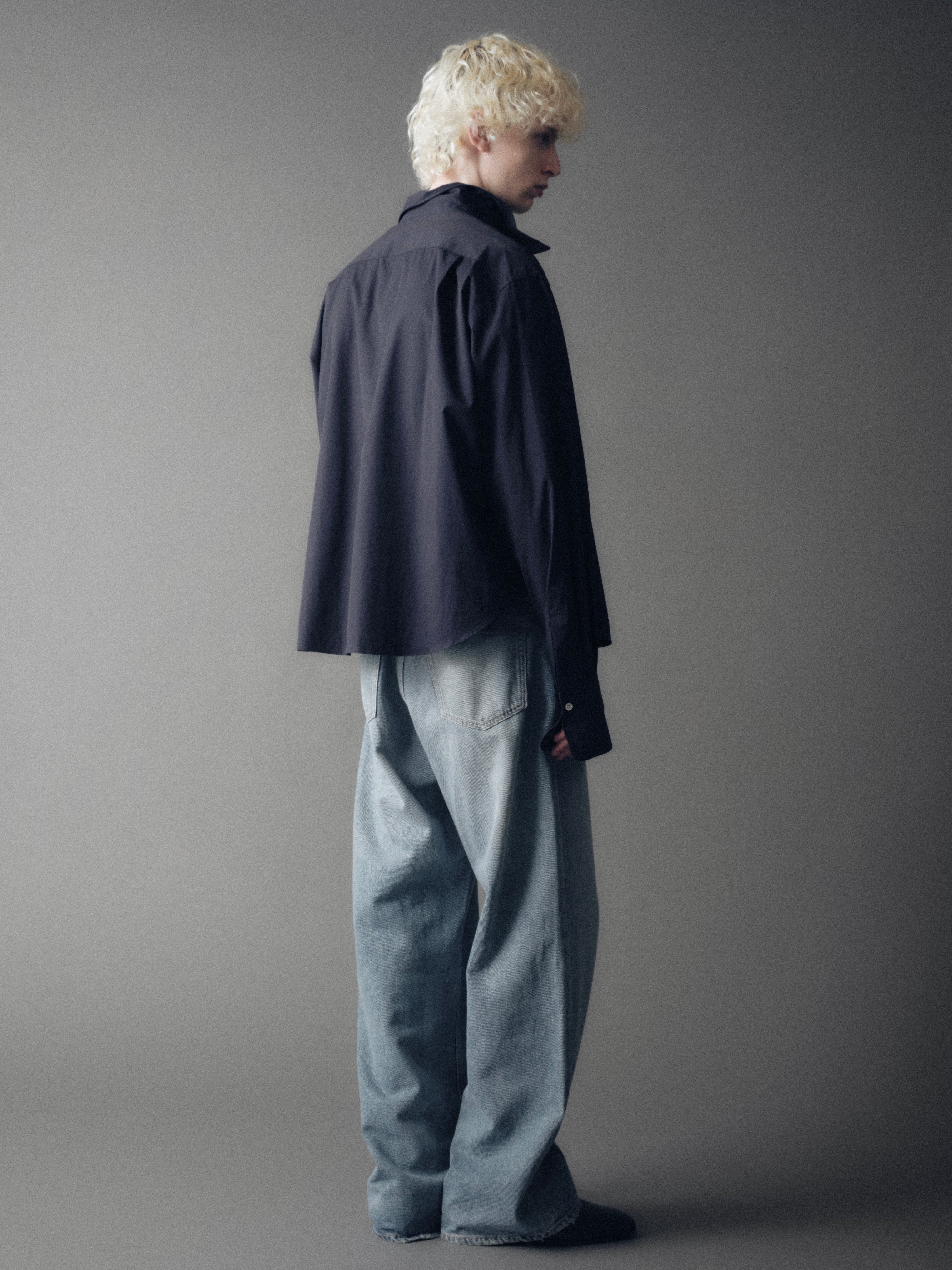 Ｌ*Ｌ様 vujade Finn Wired Double Cuff Shirt Finn Wired Double Cuff Shirt in Cotton Poplin – VUJA DÉ