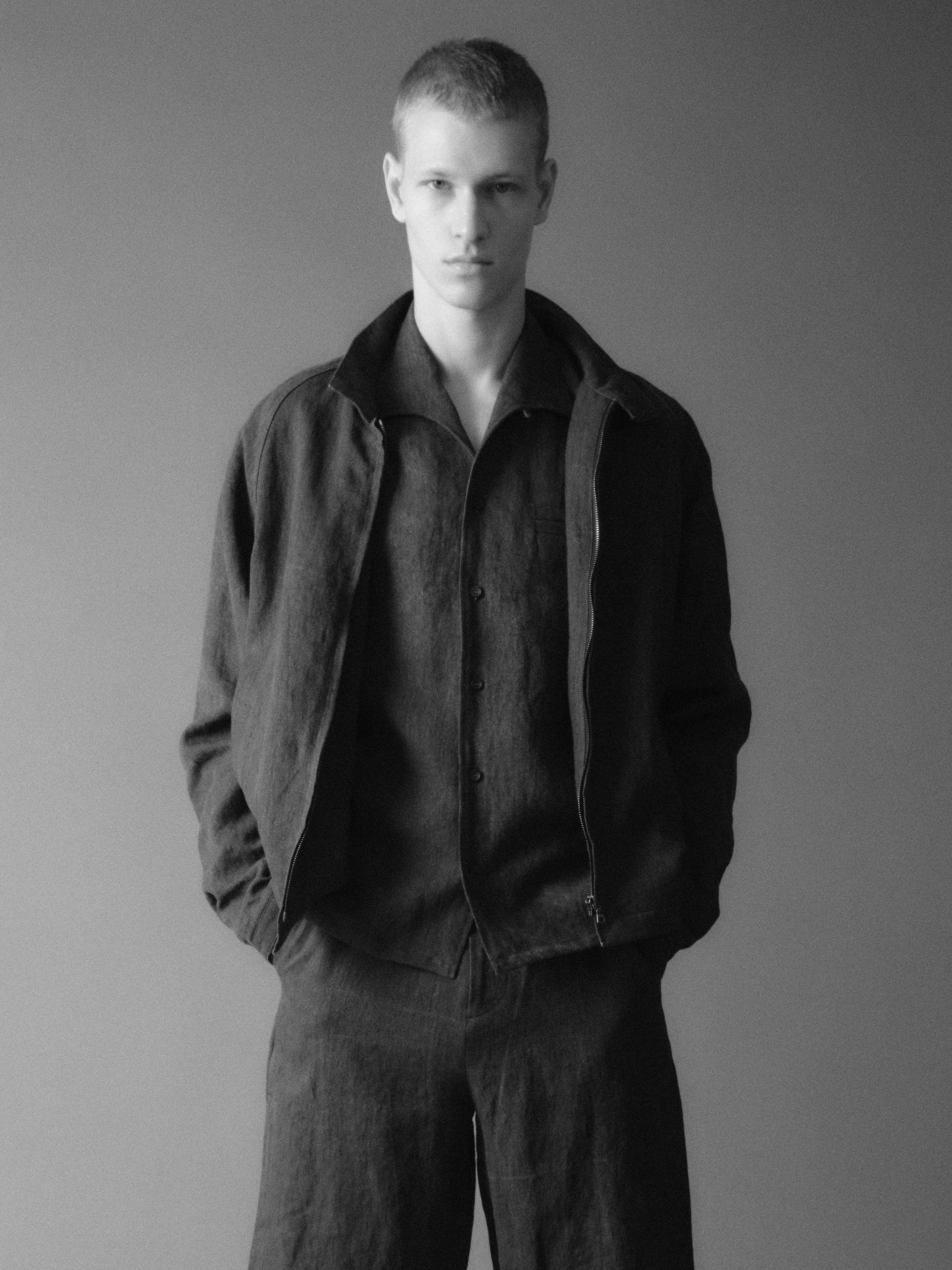 Pierce Shirt in Wool & Linen – VUJA DÉ
