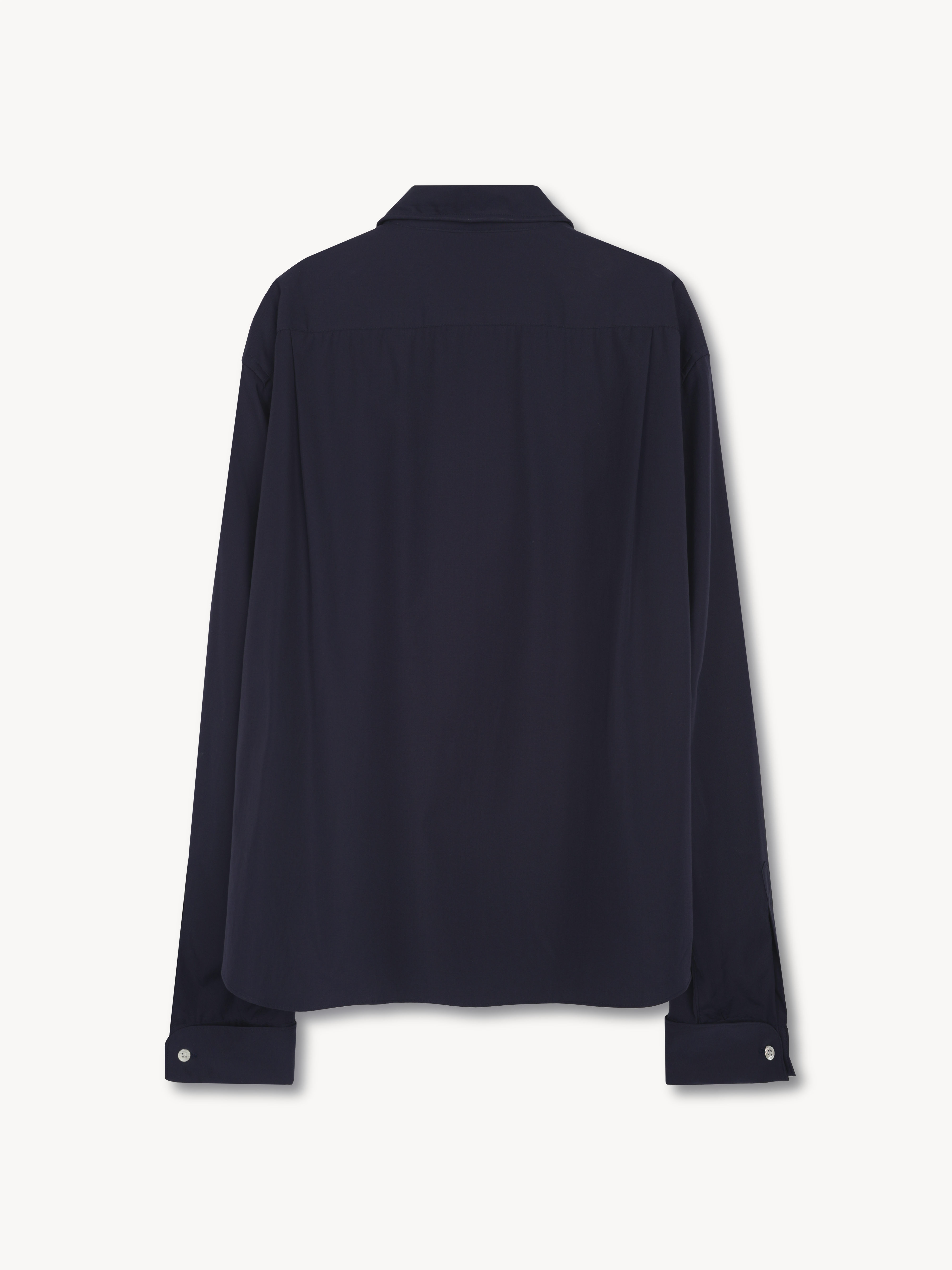 Finn Wired Double Cuff Shirt in Cotton Poplin – VUJA DÉ