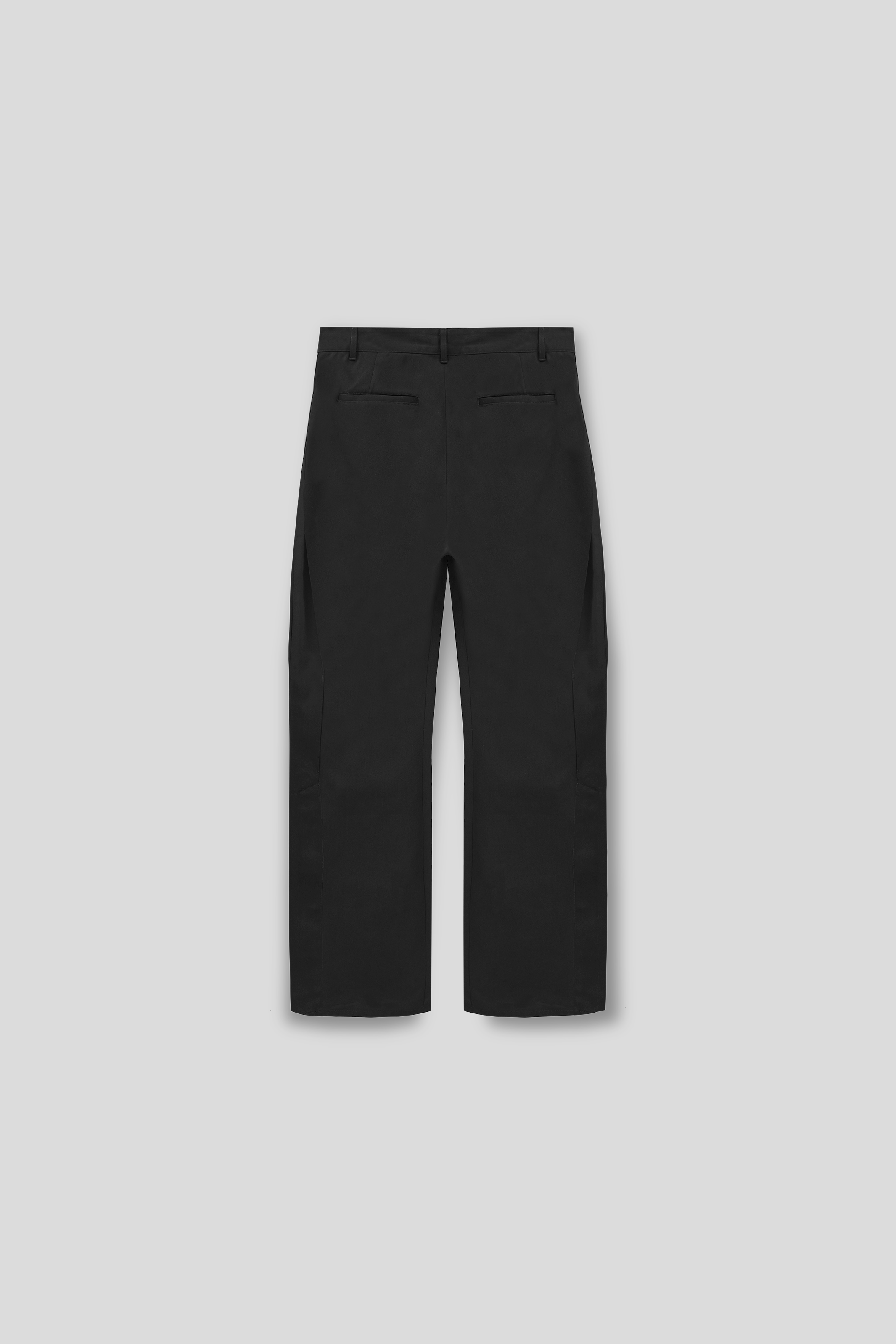GALA PLEATED TROUSERS IN BLACK