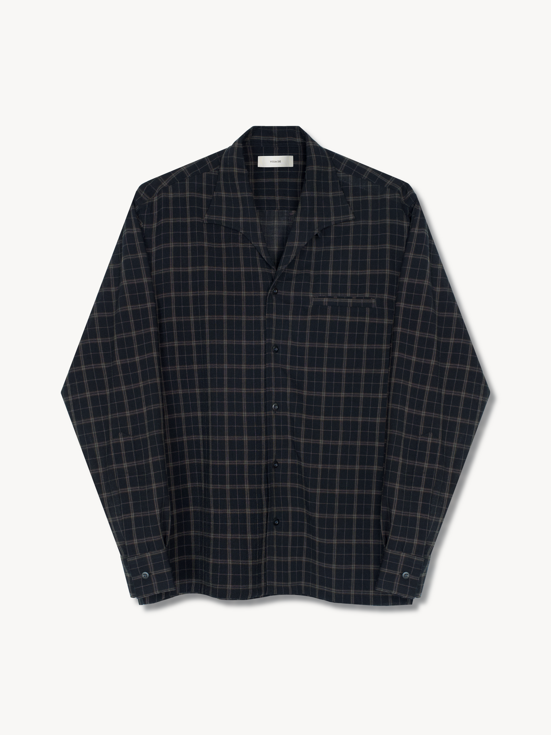 Pierce Plaid Shirt in Wool – VUJA DÉ