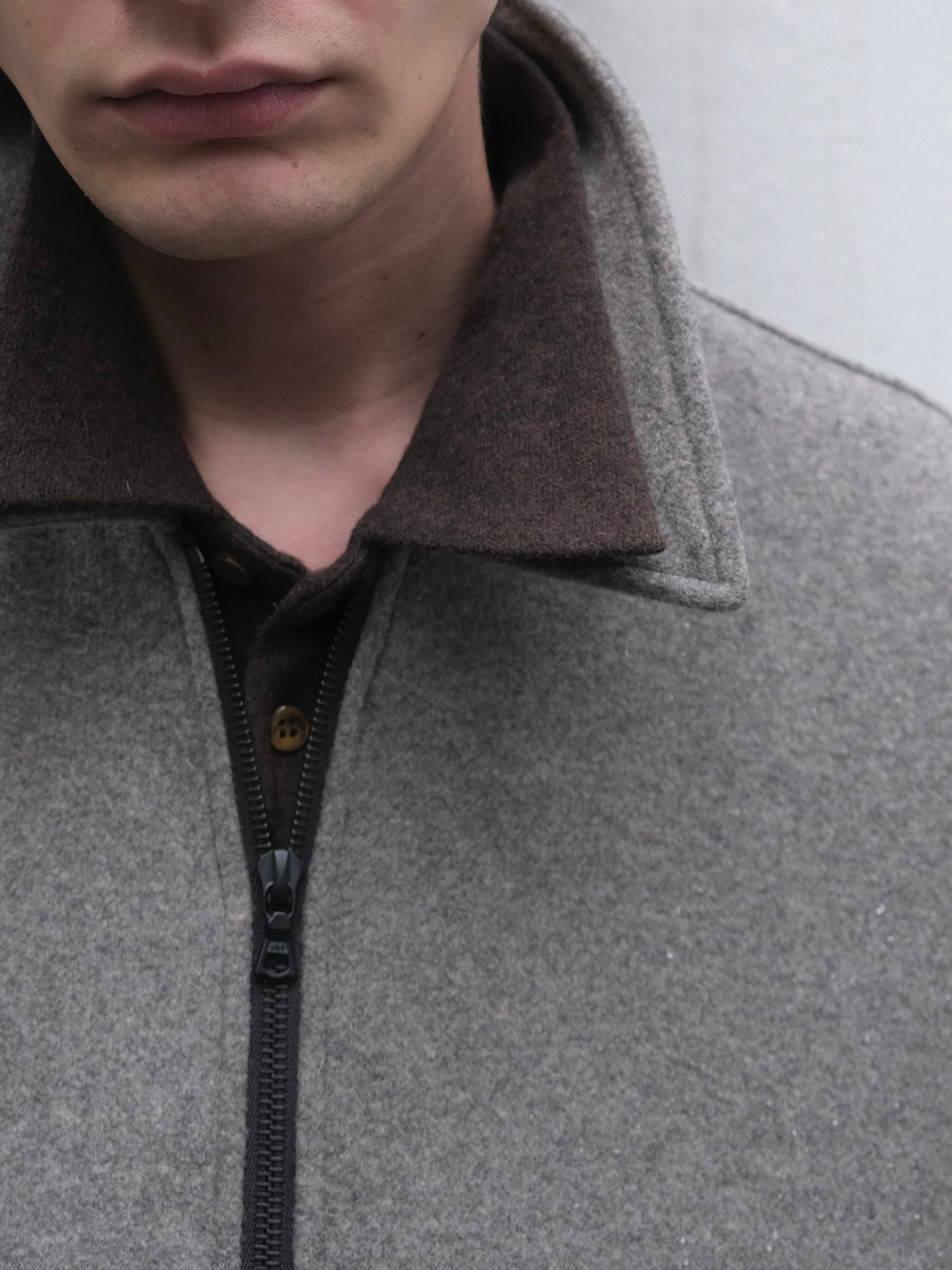 Relaxed Jacket in Wool/Cashmere – VUJA DÉ