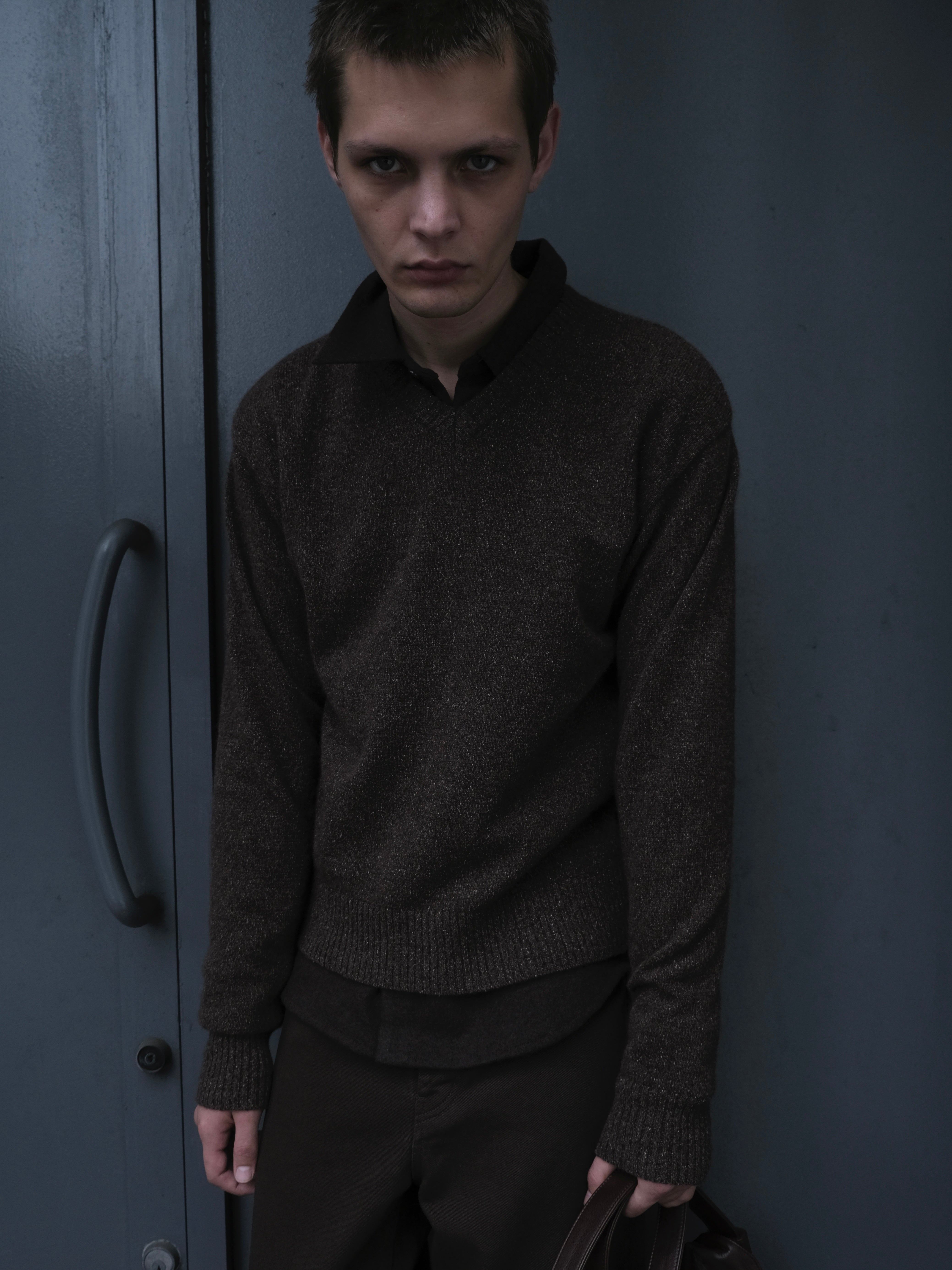 Argyle Knit Sweater in Silk/Cashmere – VUJA DÉ