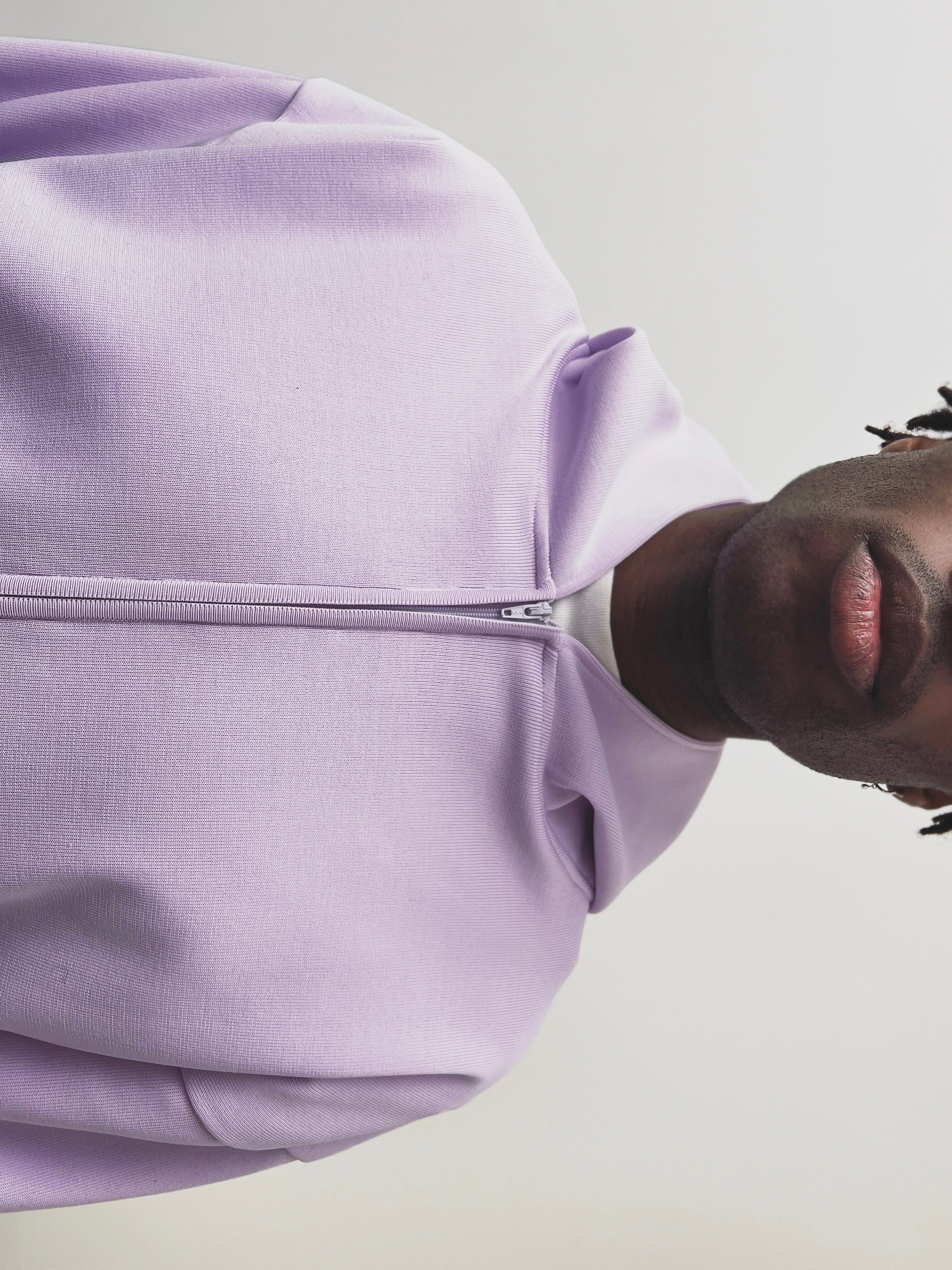 vujade plastic hoodie Sサイズ PLASTIC HOODIE (LILAC) – VUJA DÉ