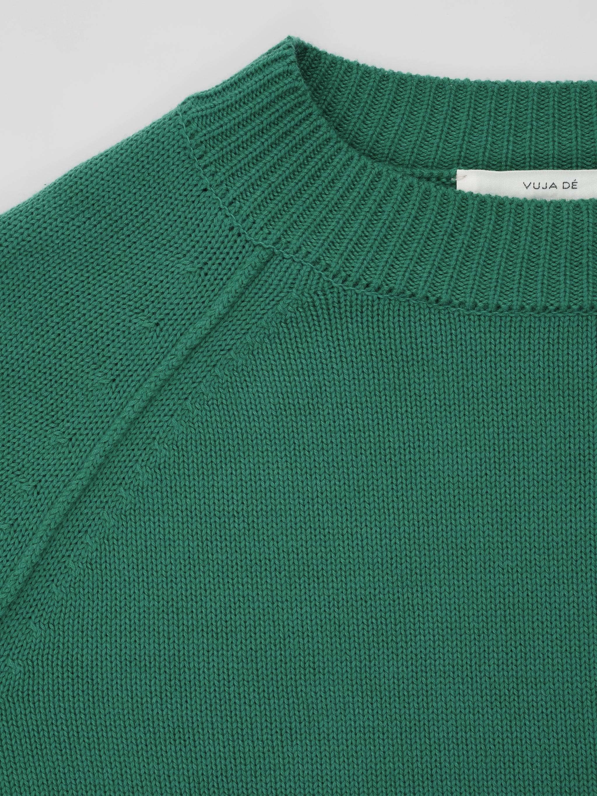 トップス VUJA DE THE \" PIEGE \" CASHMERE SWEATER The “Piege” Cashmere Blend Sweater in Napier green – VUJA DÉ