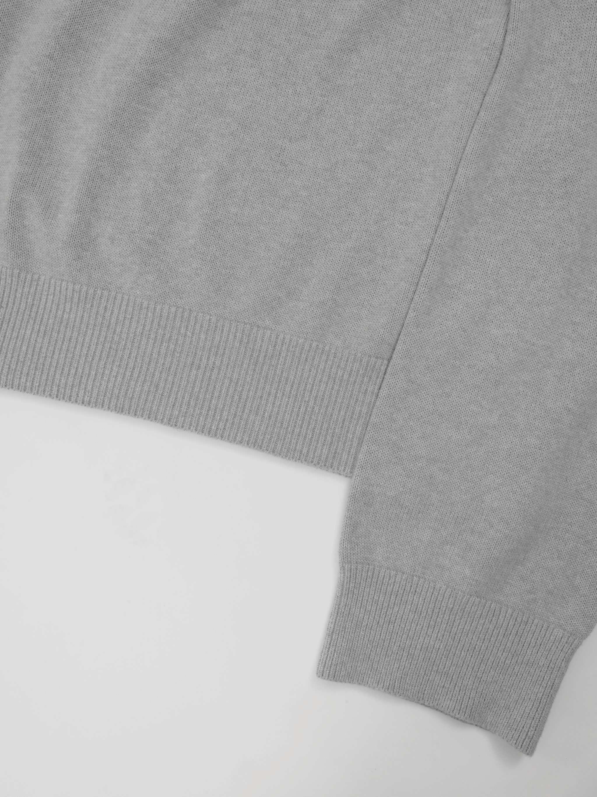 The “Piege” Cashmere Blend Sweater in whisper grey – VUJA DÉ The “Piege” Cashmere Blend Sweater in whisper grey – VUJA DÉ