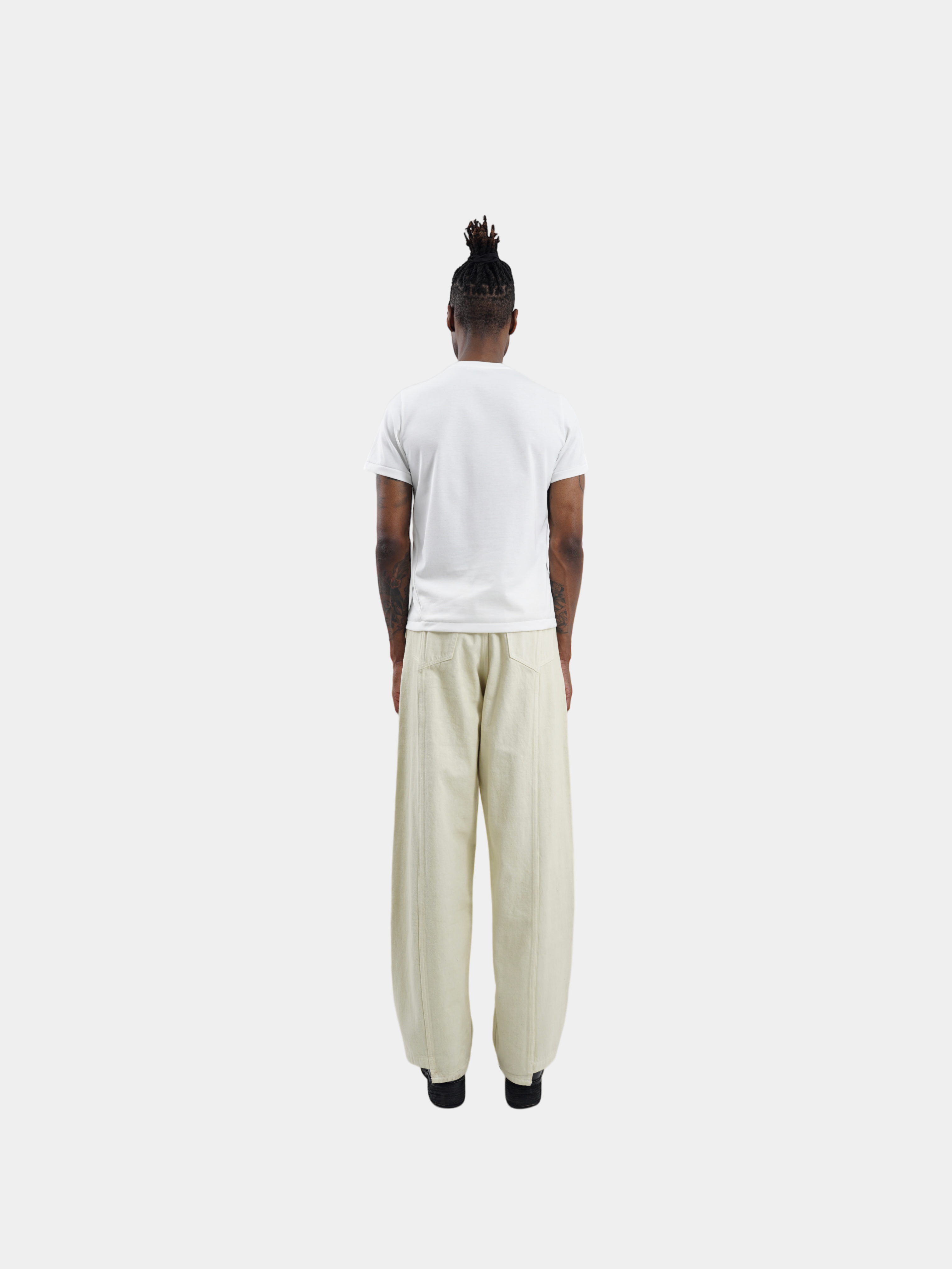 The “Diviser” Inside-Out Denim Trousers – VUJA DÉ
