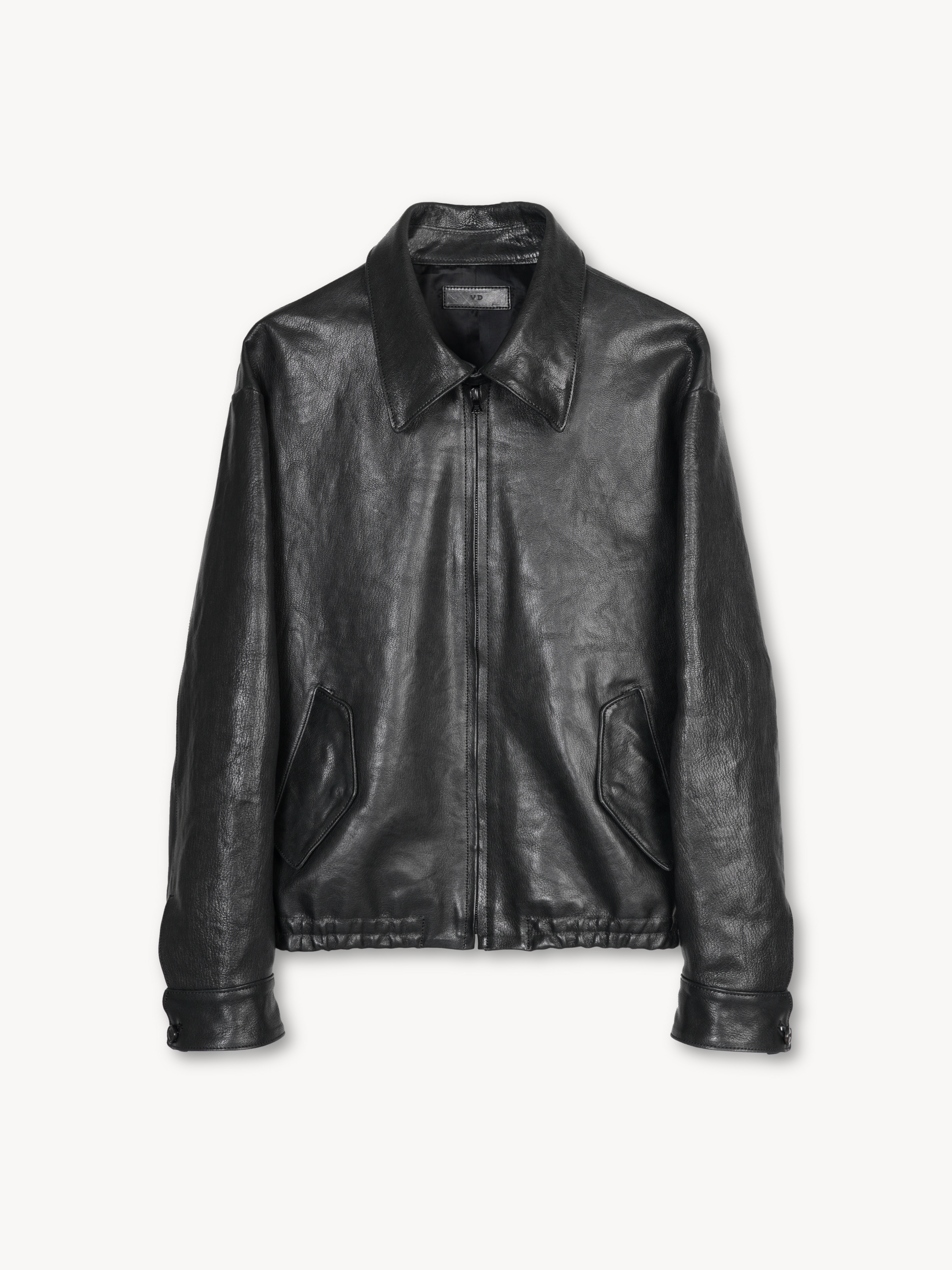 は*め様 vujade leather jacket 26ss Weston Crinkled Leather Jacket in Goat leather – VUJA DÉ
