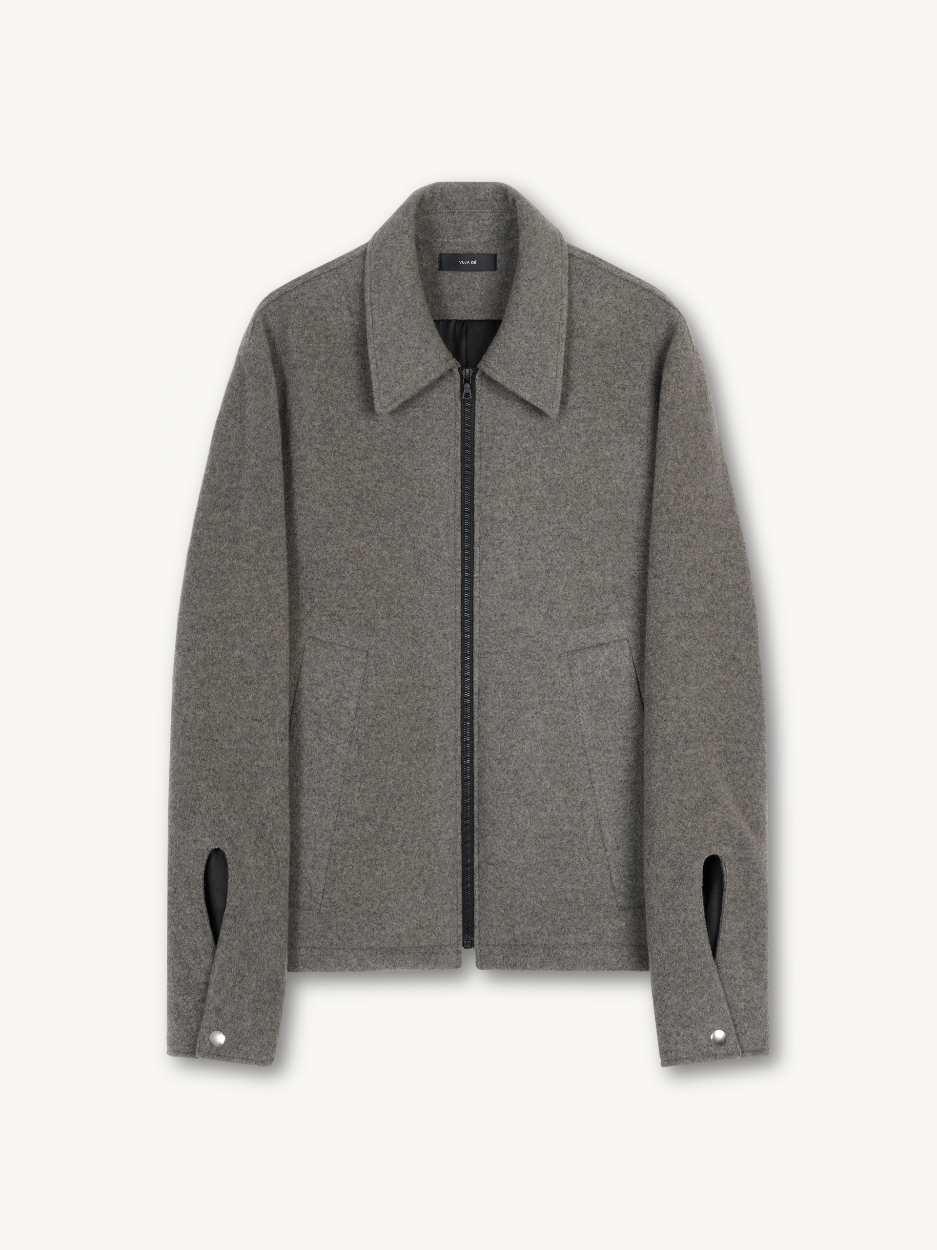 Relaxed Jacket in Wool/Cashmere – VUJA DÉ