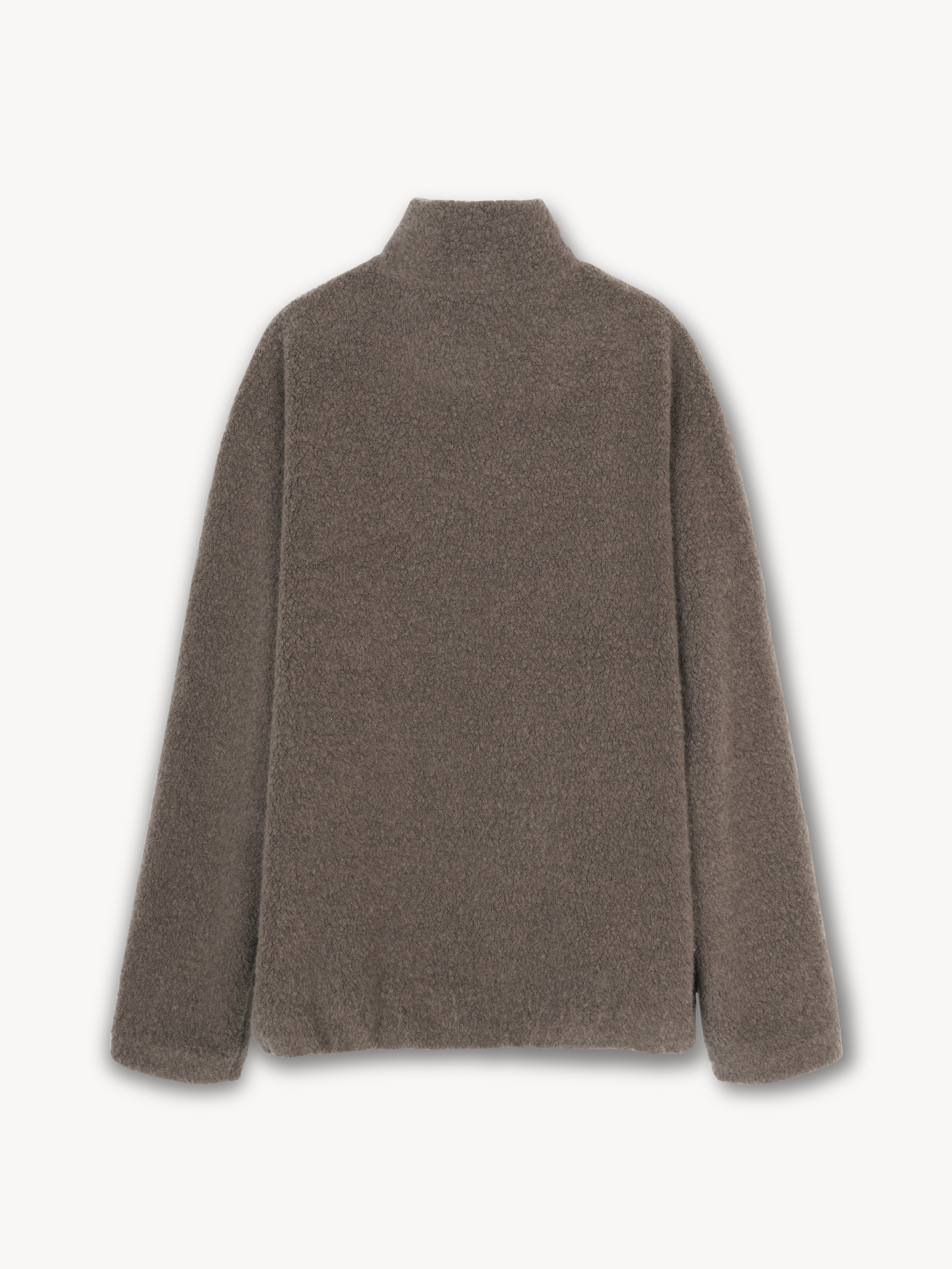 Boa Fleece Jacket in Angora/Virgin Wool – VUJA DÉ