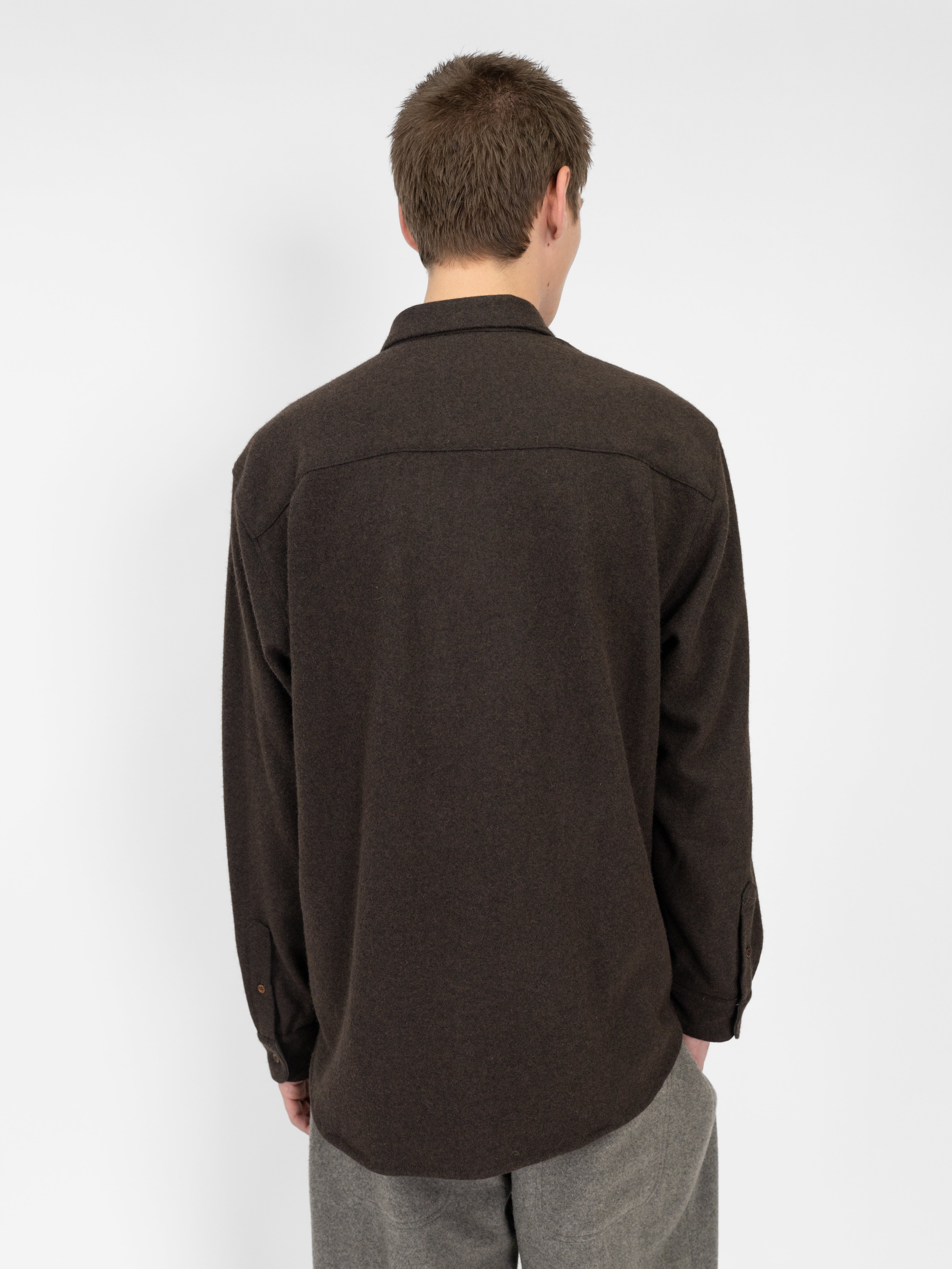 Standard Shirt in Wool – VUJA DÉ