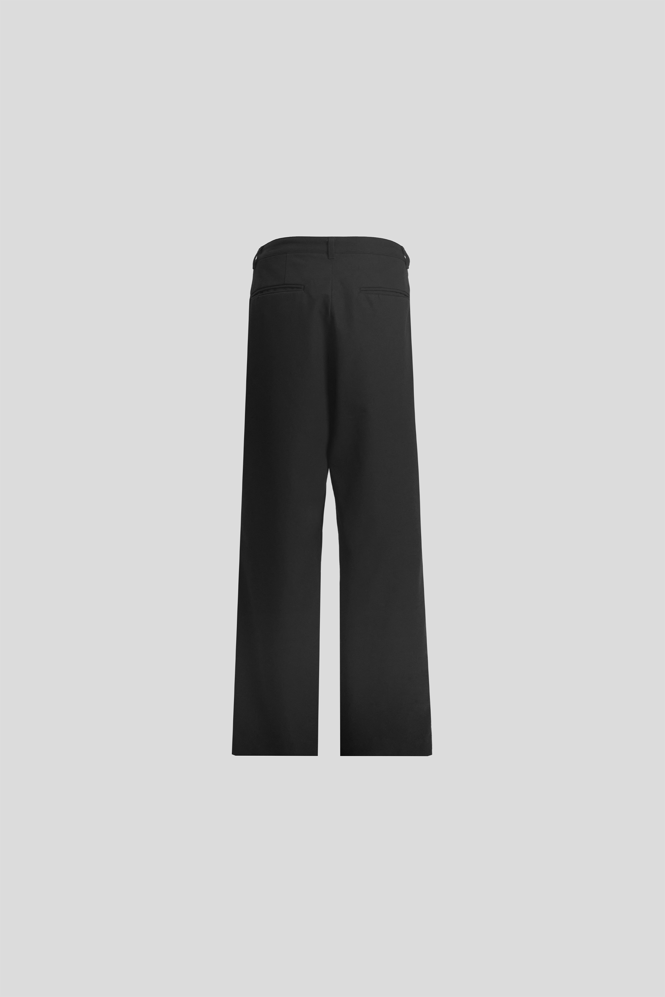 OTIS SILICONE-IMPREGNATED TROUSERS IN MATTE BLACK