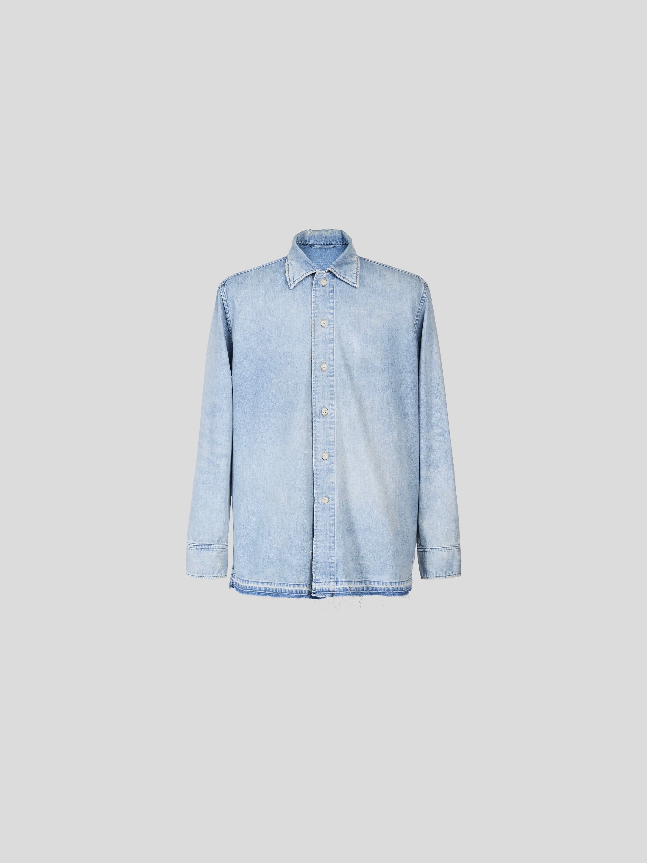WYATT BLUE CHAMBRAY SHIRT IN DENIM – VUJA DÉ
