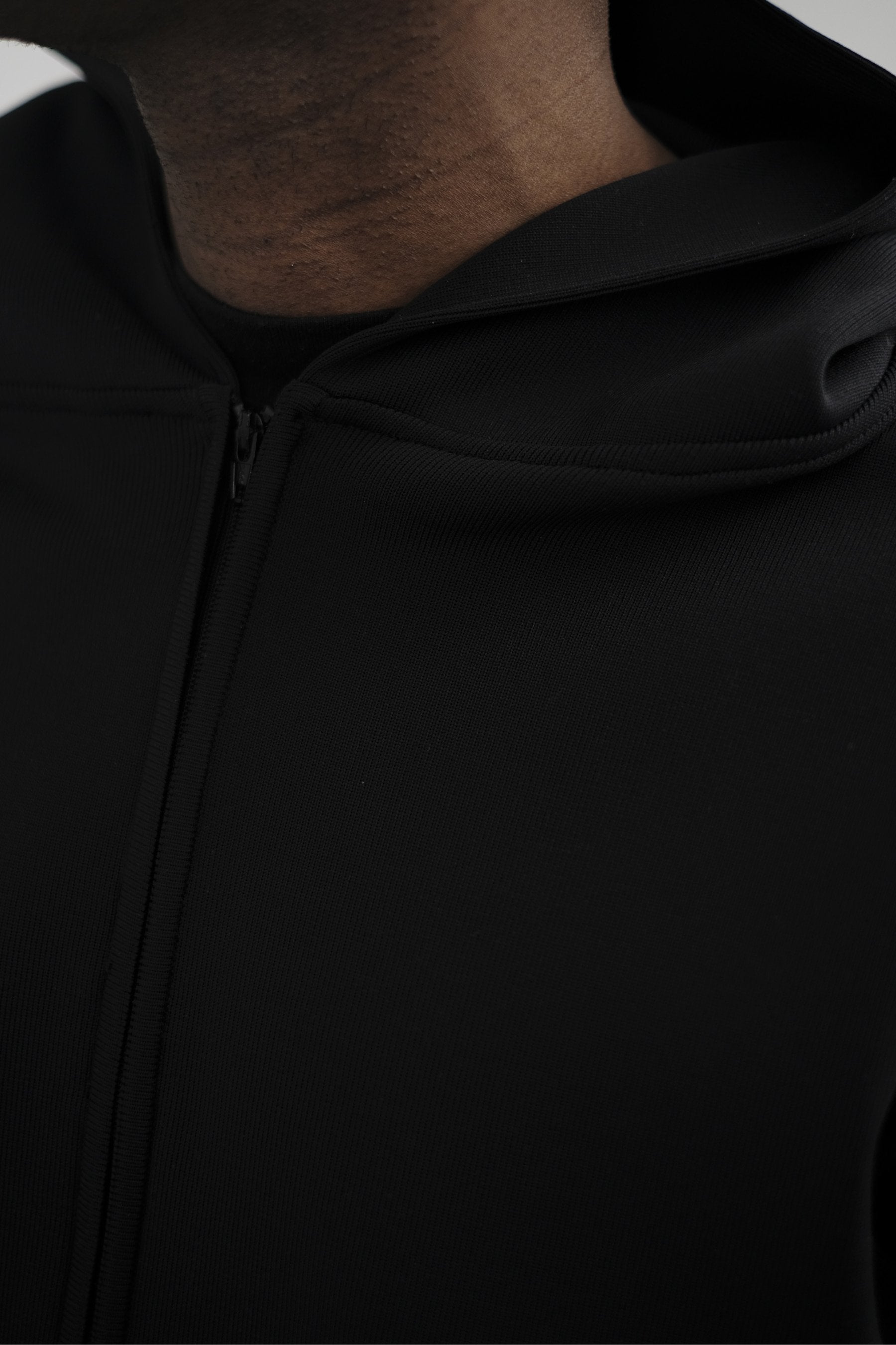 PLASTIC HOODIE (BLACK)