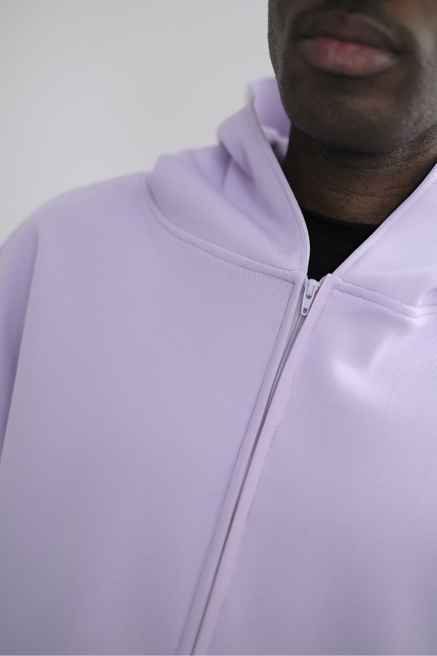 PLASTIC HOODIE (LILAC) – VUJA DÉ